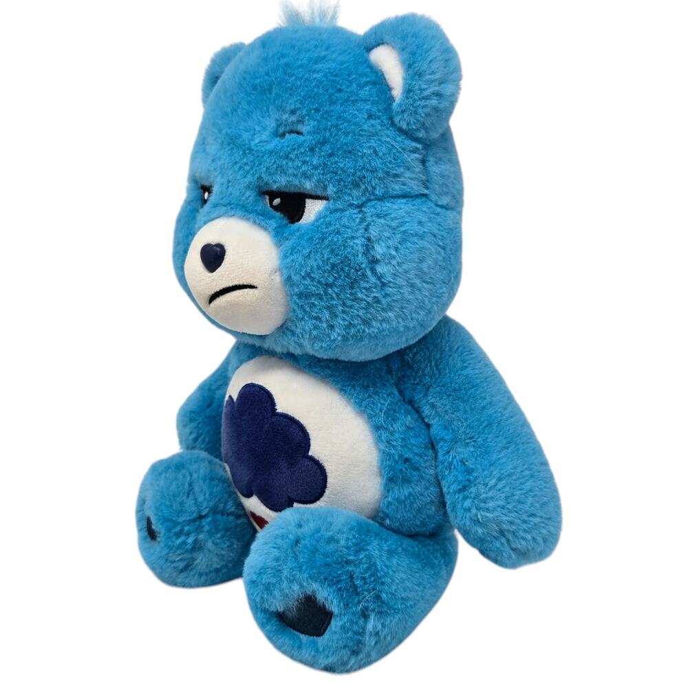 Basic Fun Grumpy Bear Care Bears Blue Emotions Stuffed Animal Plush Toy 12" - Picture 5 of 7